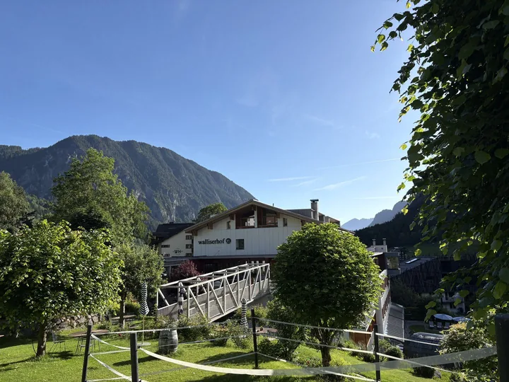 Hotel Walliserhof in Bürserberg, Österreich